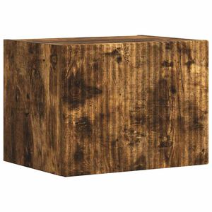 vidaXL TV V&auml;gghylla R&ouml;kt ek 39 x 31 x 29,5 cm Konstruerat tr&auml;