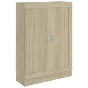 vidaXL Boksk&aring;p sonoma-ek 82,5x30,5x115 cm konstruerat tr&auml;