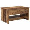 vidaXL Kaffeebord Gammalt tr&auml; 80 x 50,5 x 41,5 cm Konstruerat tr&auml;