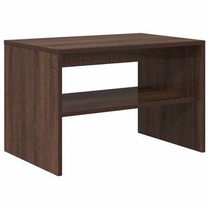 vidaXL TV-b&auml;nk brun ek 60x40x40 cm konstruerat tr&auml;