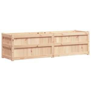 vidaXL Odlingsl&aring;da 180x50x50 cm massiv furu
