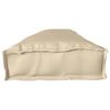 vidaXL Pallkuddset 2 pcs Beige 200 x 40 x 8 cm Oxford tyg