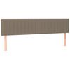vidaXL S&auml;nggavlar taupe 160x5x78/88 cm tyg