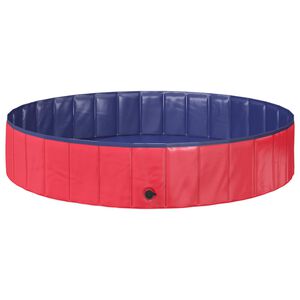 vidaXL Barn Sim Pool &Oslash; 160 x 30 cm Rund f&ouml;r Barn f&ouml;r R&ouml;d och bl&aring;