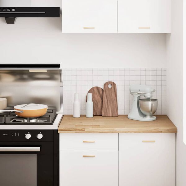 vidaXL K&ouml;ksb&auml;nkskiva 100x63,5x4 cm massiv ek rektangul&auml;r