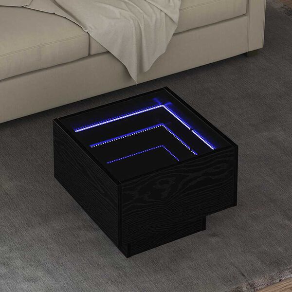 vidaXL Kaffeebord Svart ek 40 x 40 x 30 cm Konstruerat tr&auml;