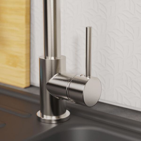 EISL K&ouml;ksblandare med spiralfj&auml;der LEON nickel