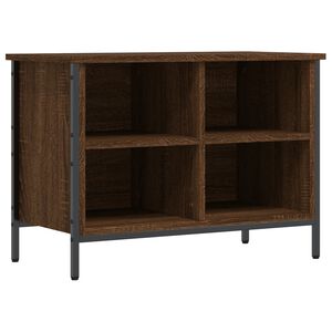 vidaXL Skohylla brun ek 69x35x50 cm konstruerat tr&auml;