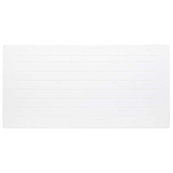 vidaXL V&auml;ggpaneler 10 pcs Ljusbrun och Vit 100 x 50 cm EPS Skum