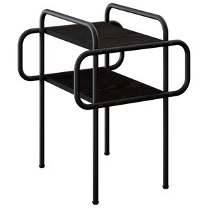 vidaXL Kaffeebord Svart ek 40 x 40 x 51 cm Konstruerat tr&auml;