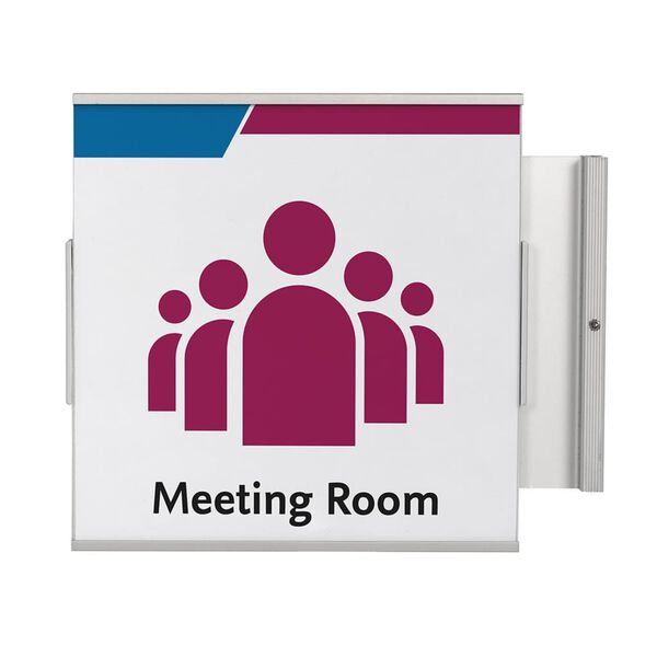 MOEDEL Dubbelsidig skylt ROM 15,1x17,8x3,05 cm