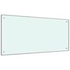 vidaXL St&auml;nkskydd mj&ouml;lkf&auml;rgad 120x60 cm h&auml;rdat glas
