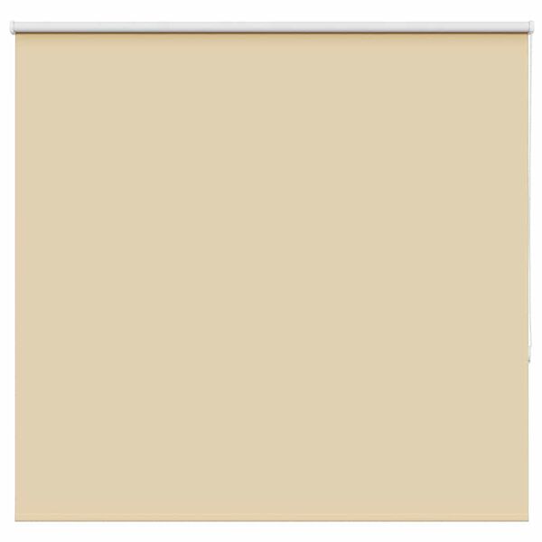 vidaXL Rullgardin m&ouml;rkl&auml;ggningsbeige 150x130 cm tyg bredd 146,6 cm
