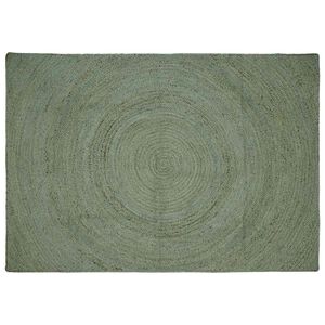 vidaXL Omr&aring;desmattor Olivgr&ouml;n 160 x 230 cm Jute