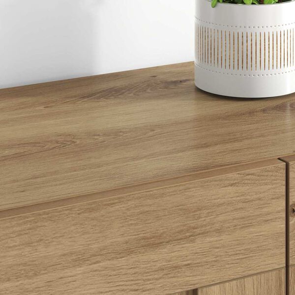 vidaXL V&auml;ggmonterat sk&aring;p 2 pcs Artisan Ek 69,5 x 34 x 90 cm