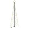 vidaXL Julgran med strut varmvit 500 lysdioder 100x300 cm