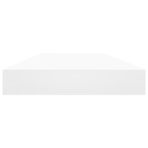 vidaXL Hyllplan 8 st vit 80x10x1,5 cm konstruerat trä