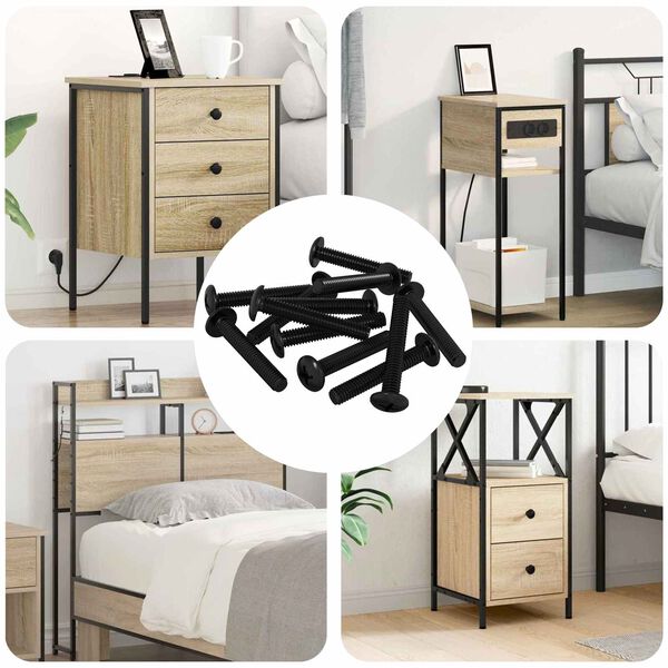 vidaXL Skruv 2647 pcs Silver 5 x 30 mm J&auml;rn