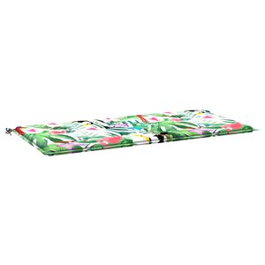 vidaXL B&auml;nkdyna f&ouml;r tr&auml;dg&aring;rden flerf&auml;rgad 100x50x4 cm oxfordtyg