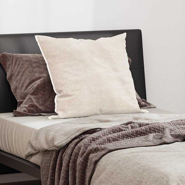 vidaXL Kudde Vit Polyester