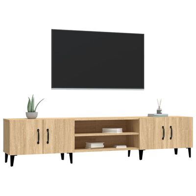 vidaXL TV-skåp sonoma-ek 180x31,5x40 cm konstruerat trä