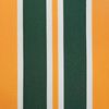 vidaXL Markis Gr&ouml;n och Gul 300 x 250 x 165 cm Polyester och aluminium