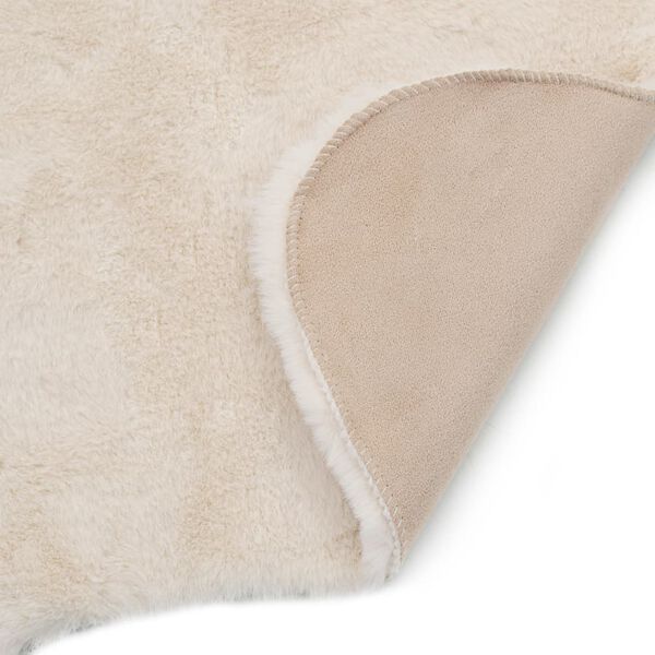 vidaXL Matta 65x95 cm konstp&auml;ls gr&auml;ddvit