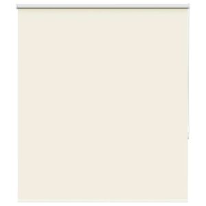 vidaXL Rullgardin m&ouml;rkl&auml;ggning naturvit 125x175 cm tyg bredd 121,6 cm