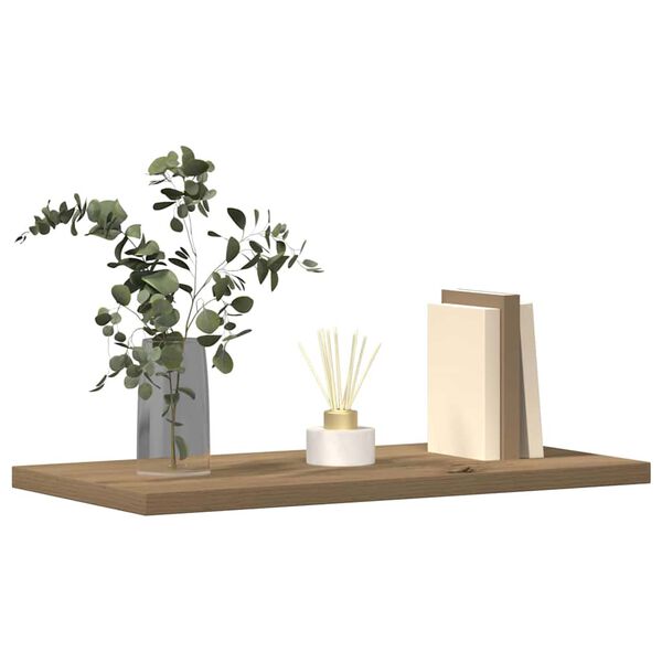 vidaXL Vägghyllor 4 st artisan ek 40x20x1,5 cm konstruerat trä