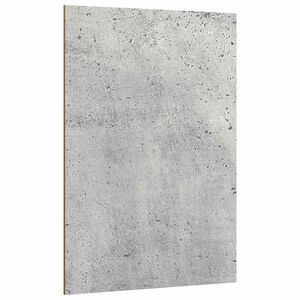 vidaXL Dekorpaneler 12 st Betonggr&aring; 21 x 30 x 0,27 cm Konstruerat tr&auml;
