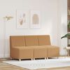 vidaXL Modulsofa utan armst&ouml;d 3 pcs Beige 55 x 74 x 82 cm