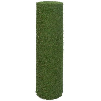 vidaXL Konstgräsmatta 1x5 m/20-25 mm grön