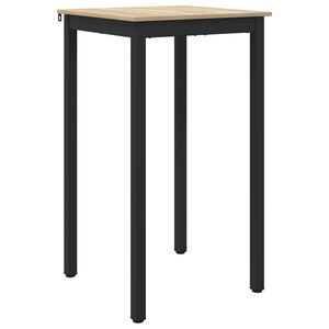 vidaXL Matbord Konstruerat tr&auml;