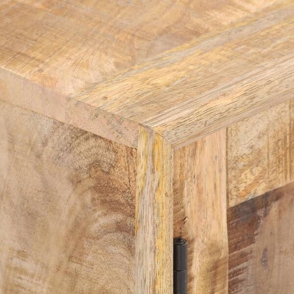 vidaXL TV-b&auml;nk 140x30x45 cm massivt mangotr&auml;