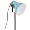 vidaXL Golvlampa 25 W n&ouml;tt bl&aring; 35x35x65/95 cm E27