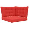 vidaXL Utomhus Soffa Kudde Polyester R&ouml;d 68,5 x 68,5 cm