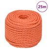 vidaXL Rep orange 14 mm 25 m polypropylen