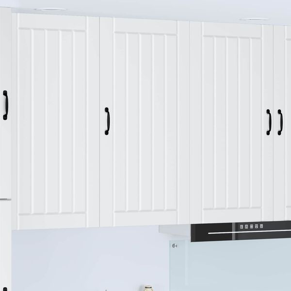 vidaXL K&ouml;kssk&aring;p Lucca Vit 50 x 31 x 100 cm Konstruerat tr&auml;