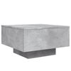 vidaXL Soffbord betonggr&aring; 55x55x31 cm konstruerat tr&auml;