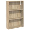 vidaXL Badrumsv&auml;ggsk&aring;p Sonoma-ek 40 x 10 x 60,5 cm Konstruerat tr&auml;