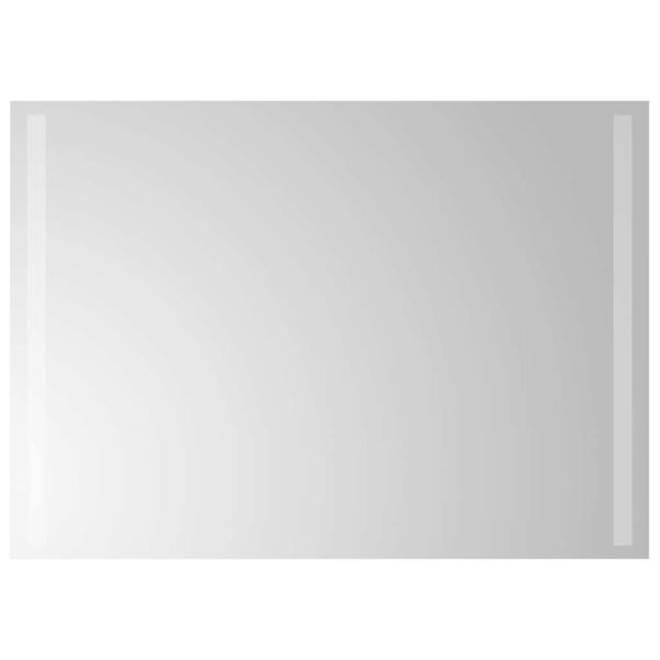 vidaXL Badrumsspegel LED 70x50 cm