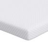 vidaXL Memory foam madrass toppers 120 x 200 cm Thick Mjuk Vit