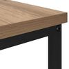 vidaXL Kaffeebord artisan ek 100 x 51 x 45 cm Konstruerat tr&auml;
