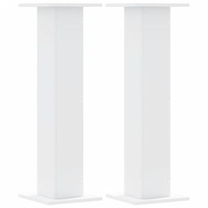 vidaXL V&auml;xtst&auml;ll 2 st vit 30x30x95 cm konstruerat tr&auml;