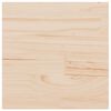 vidaXL Bordsskiva 50x50x2,5 cm fyrkantig massiv furu