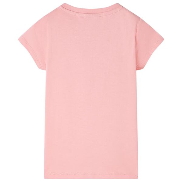 T-shirt för barn rosa 128