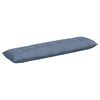 vidaXL Ryggkudde Bl&aring; 180 x 50 cm Kordread tyg