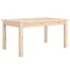 vidaXL Soffbord 80x50x40 cm massivt furu