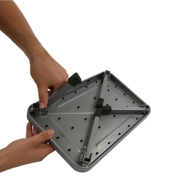 ProPlus Hopfällbar stegpall 150kg metall