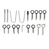 vidaXL Bilradio borttagningsnycklar 20-pack